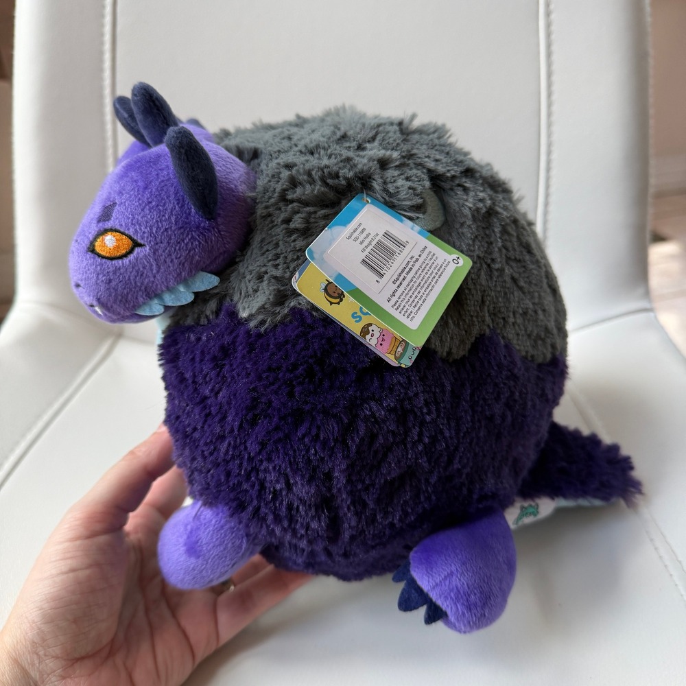 NWT Squishable Hydra Three Headed Dragon 9-inch Plush - Picture 2 of 9